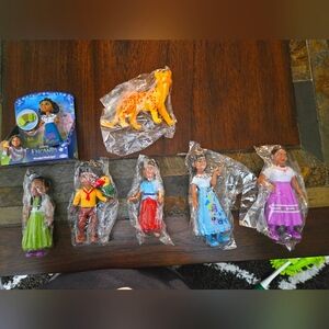 Encanto Toy Figures with Coloring Books